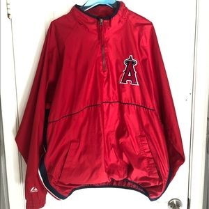 Los Angeles Angels Genuine Merchandise Majestic Windbreaker Mens XL